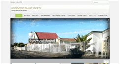 Desktop Screenshot of goodwoodmosque.org.za